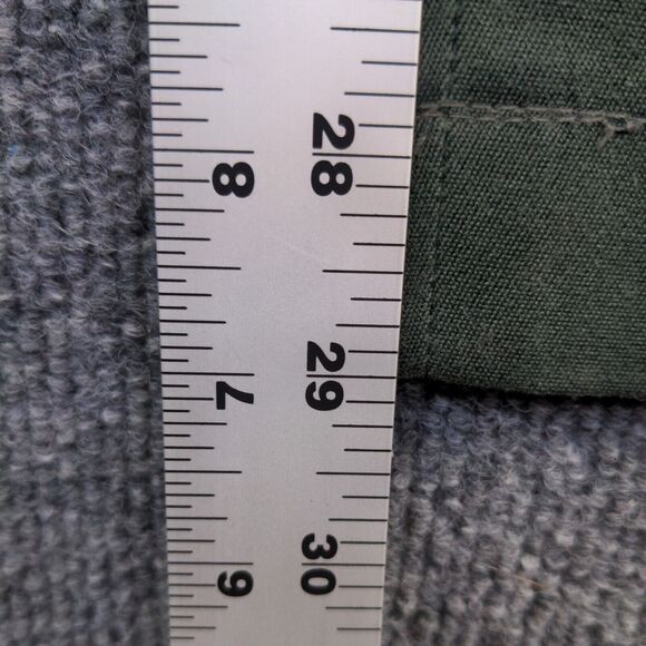 Big Mac Men's Flat Front Straight Leg Chino Pants Green 36x29 Workwear - Picture 12 of 12